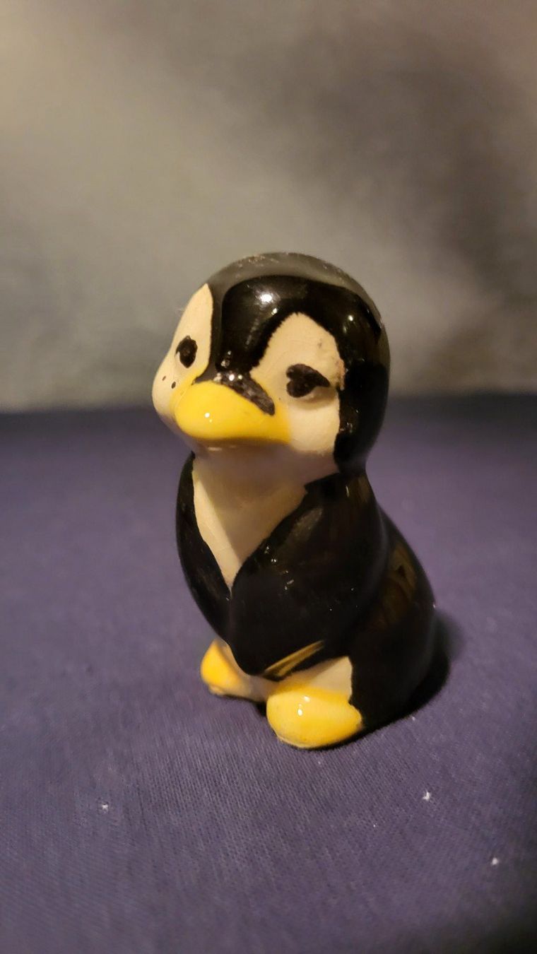 Statuette: 5 Keramik Pinguine – Usato da Uster venduto da gurust 1