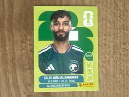 Panini FIFA World Cup 2026 Sticker Saleh Abu Alshamat KSA 14