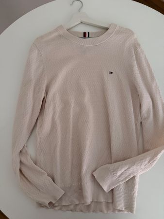 Pullover Tommy Hilfiger Herren Grösse M hellrosa guter Zu...