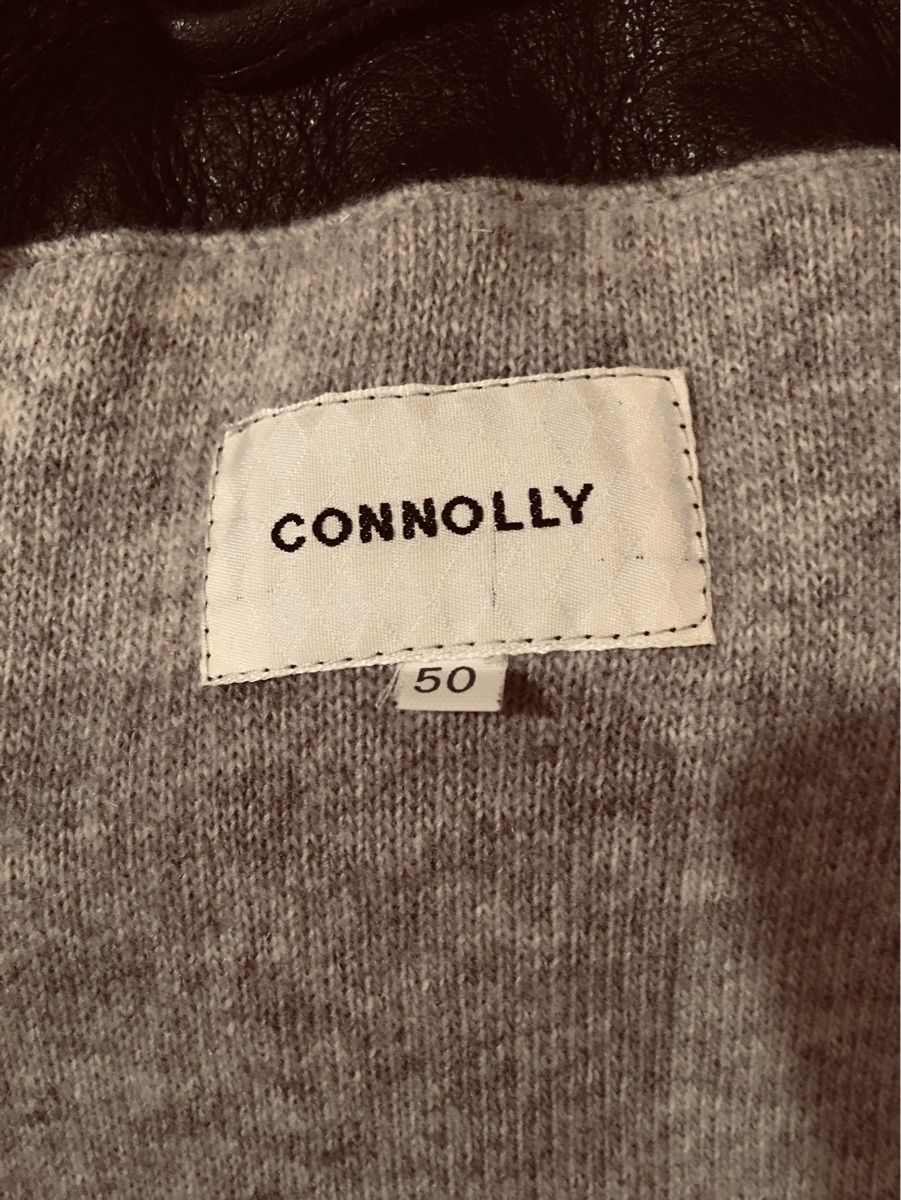 Giacche: Connolly Lederjacke Gr. 50, schwarz, Übergangsjacke – Usato da Lauenen b. Gstaad venduto da Li-A8gut 3