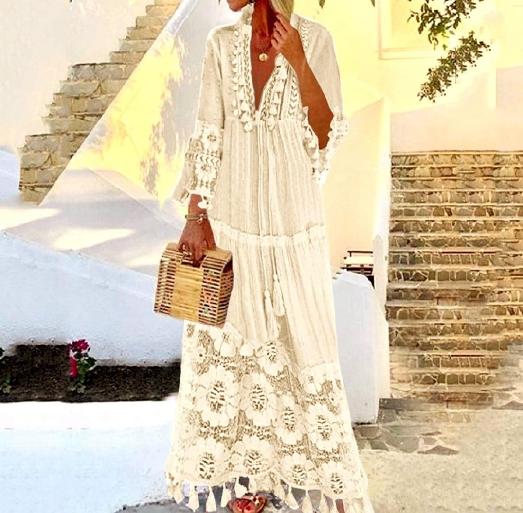 Vestiti: robe bobo chic bohème L – Nuovo (secondo la descrizione) da Thônex venduto da lacomtessedesfees 9