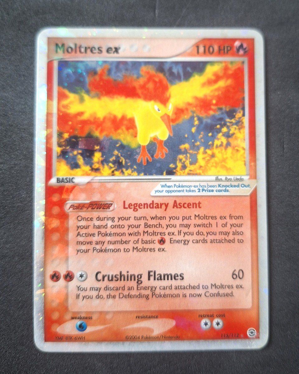 Pokémon Carte collezionabili: Moltres EX #115 Pokemon Fire Red & Leaf Green – Usato da Sugiez venduto da eLCangri90 1