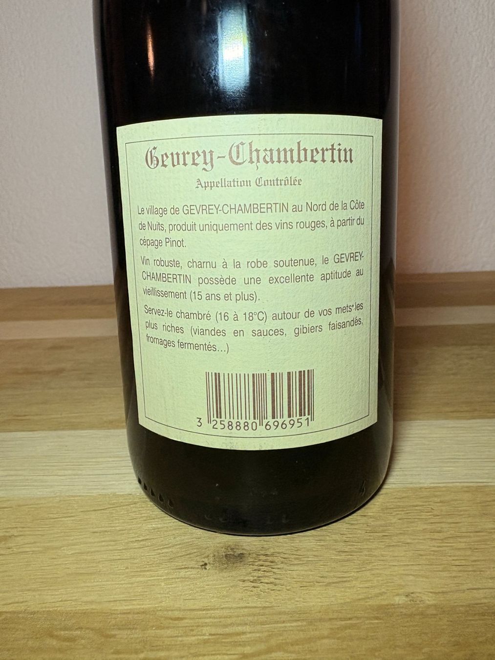 Wein: Arthur Barolet et Fils - Gevrey-Chambertin 1998 – Neu und originalverpackt aus Adlikon b.Regensdf von Cappo 4