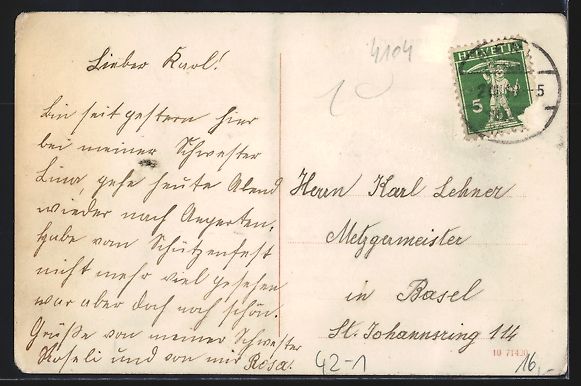 Cartes postales: Bern, Eidgenössisches Schützenfest 191 – D'occasion à Berlin par bartko-reher 1