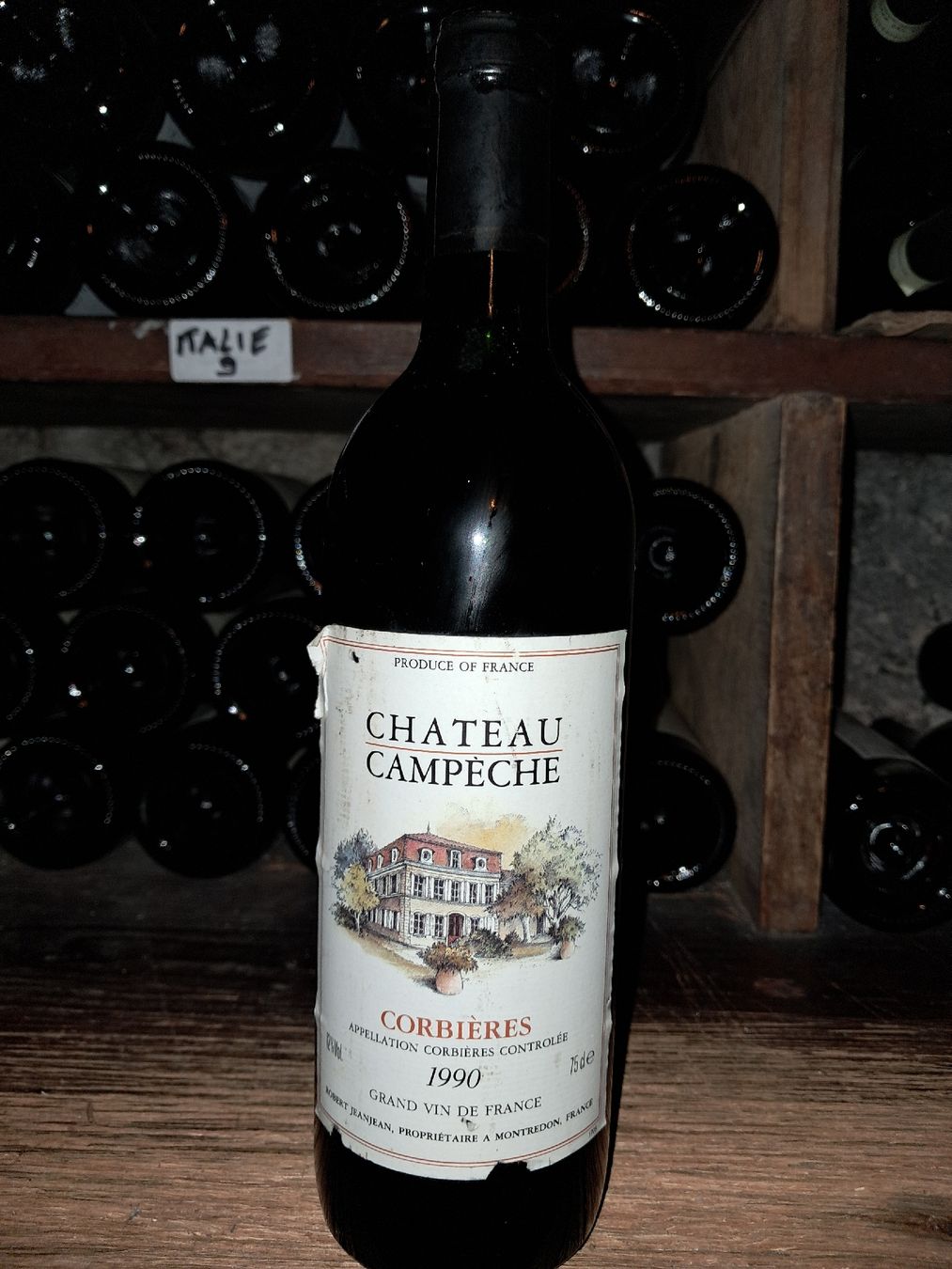 Vino: Chateau campéche corbieres 1990 – Nuovo e nell'imballaggio originale da Le locle venduto da juliensaran 1