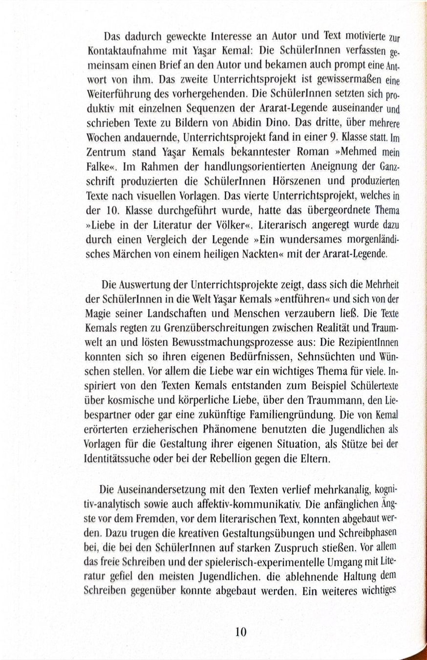 Libri: Yasar Kemal - Sänger der Cukurova – Nuovo (secondo la descrizione) da Sarnen venduto da Livres 6
