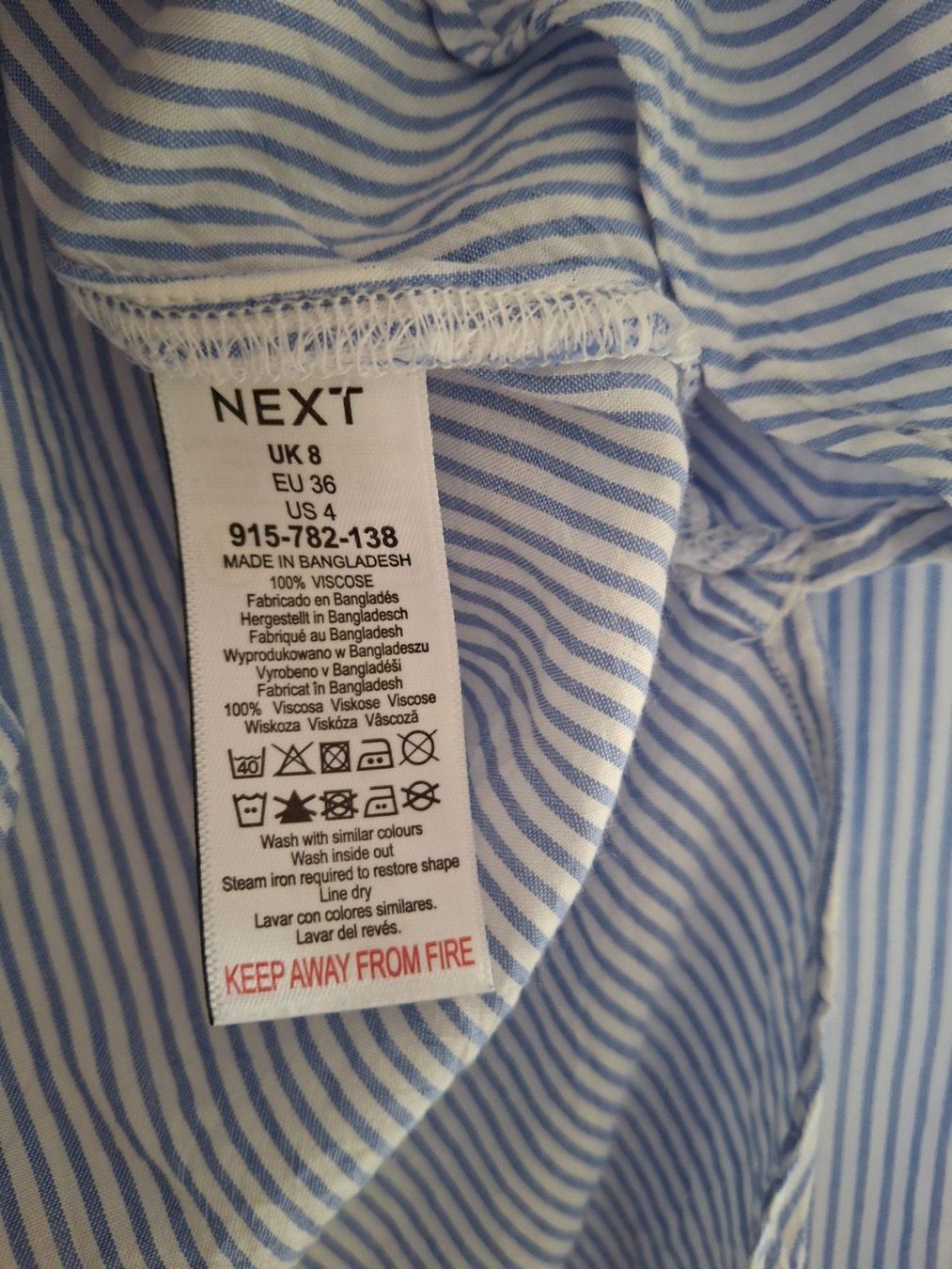 Next Camicette: Next Damen Bluse, Gr. 36, gestreift, leicht – Usato da Walterswil SO venduto da mel_5b2h 2
