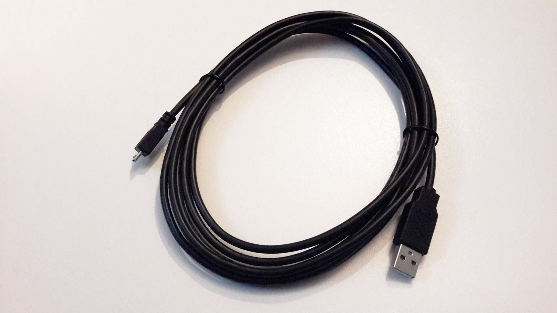 Kabel: USB Micro Kabel, 3 meter, Schwarz – Neu und originalverpackt aus St. Gallen von cointec 1