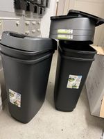 4x Rotho Oecoplan TWIST 50L Recycling Bins Good Condition