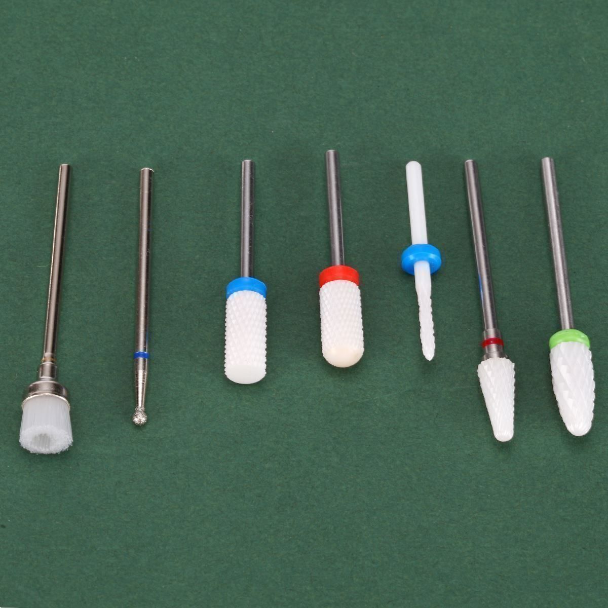 Manicure: 7 Stück Keramik Nagelfräser Bits Set – Nuovo (secondo la descrizione) da Thun venduto da yesky 3