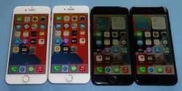 4 Stück iPhone 7, funktionstüchtig, ohne Sperren - Top