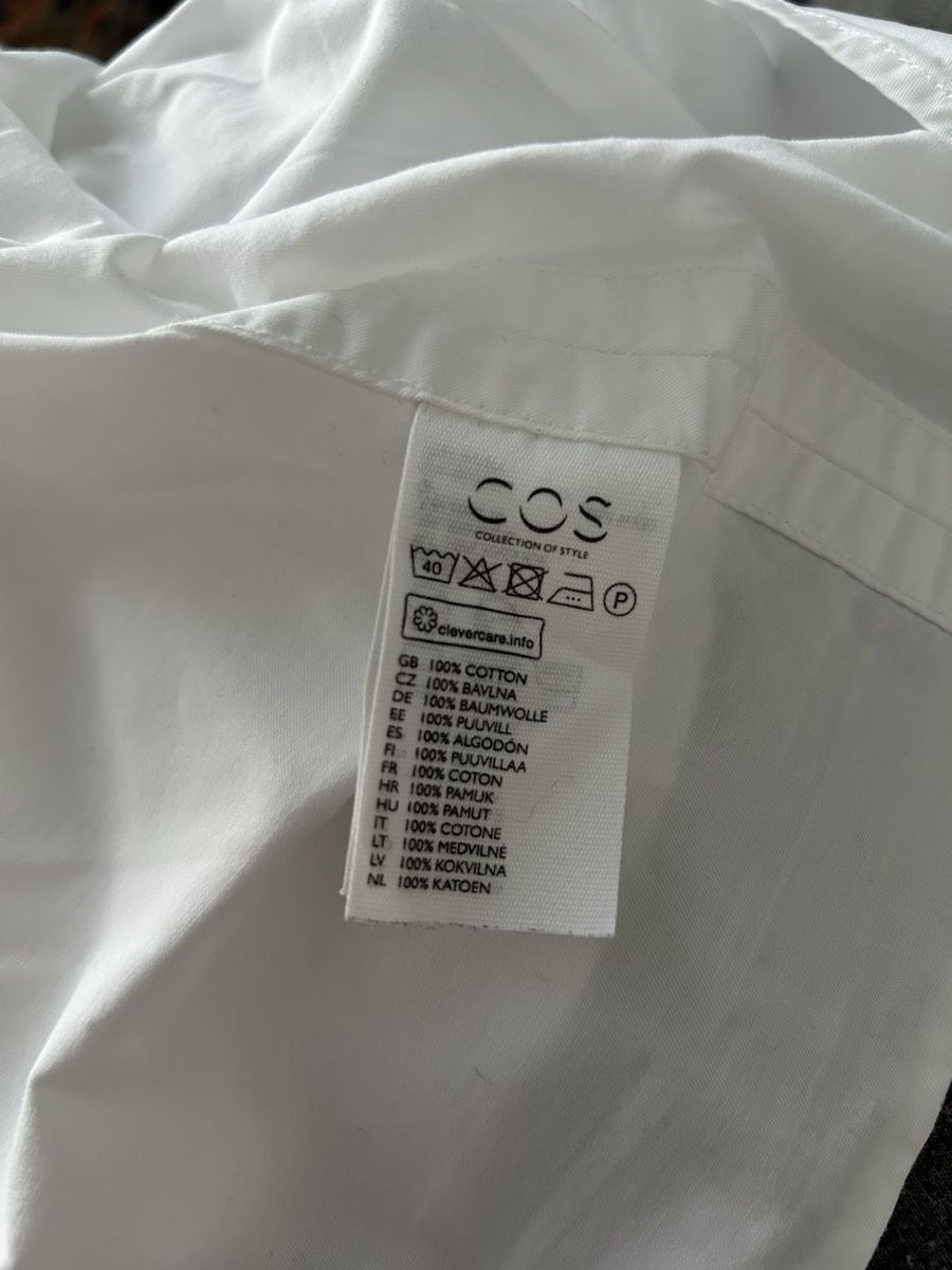 Cos Blusen: Weisse Bluse COS Baumwolle Damen – Gebraucht aus Wimmis von rimnakit 1