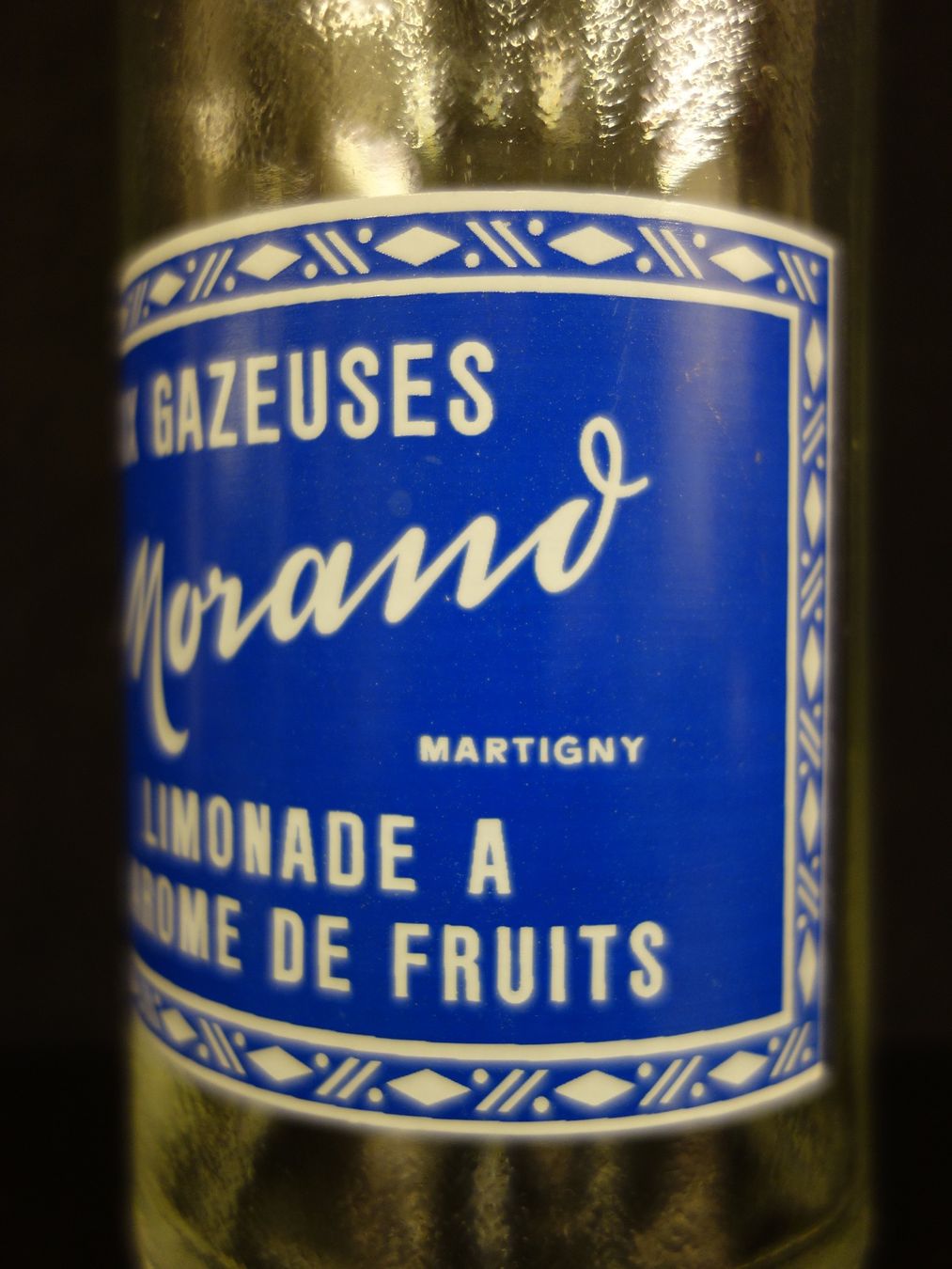 Bicchieri, Caraffe & Bottiglie: alte Flasche MORAND MARTIGNY 1968 – Usato da Kerzers venduto da Flaschenposten 5