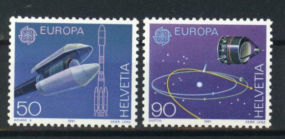 Tutti i francobolli: 1991, Europa ** (1) – Usato da Willisau venduto da Vollstempel