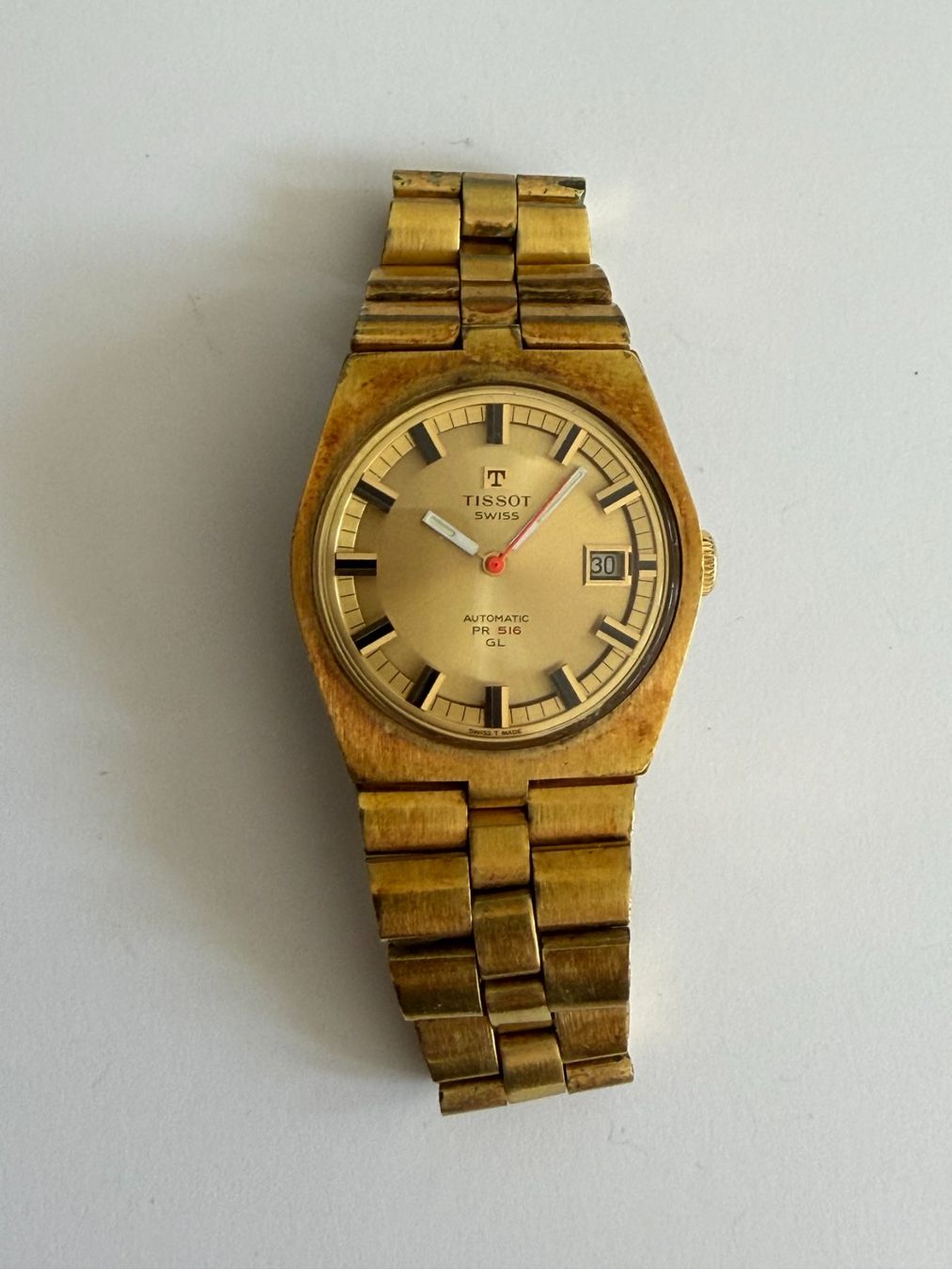 Tissot Uhren: Tissot PR 516 GL Automatic – Gebraucht aus Worblaufen von chronyves