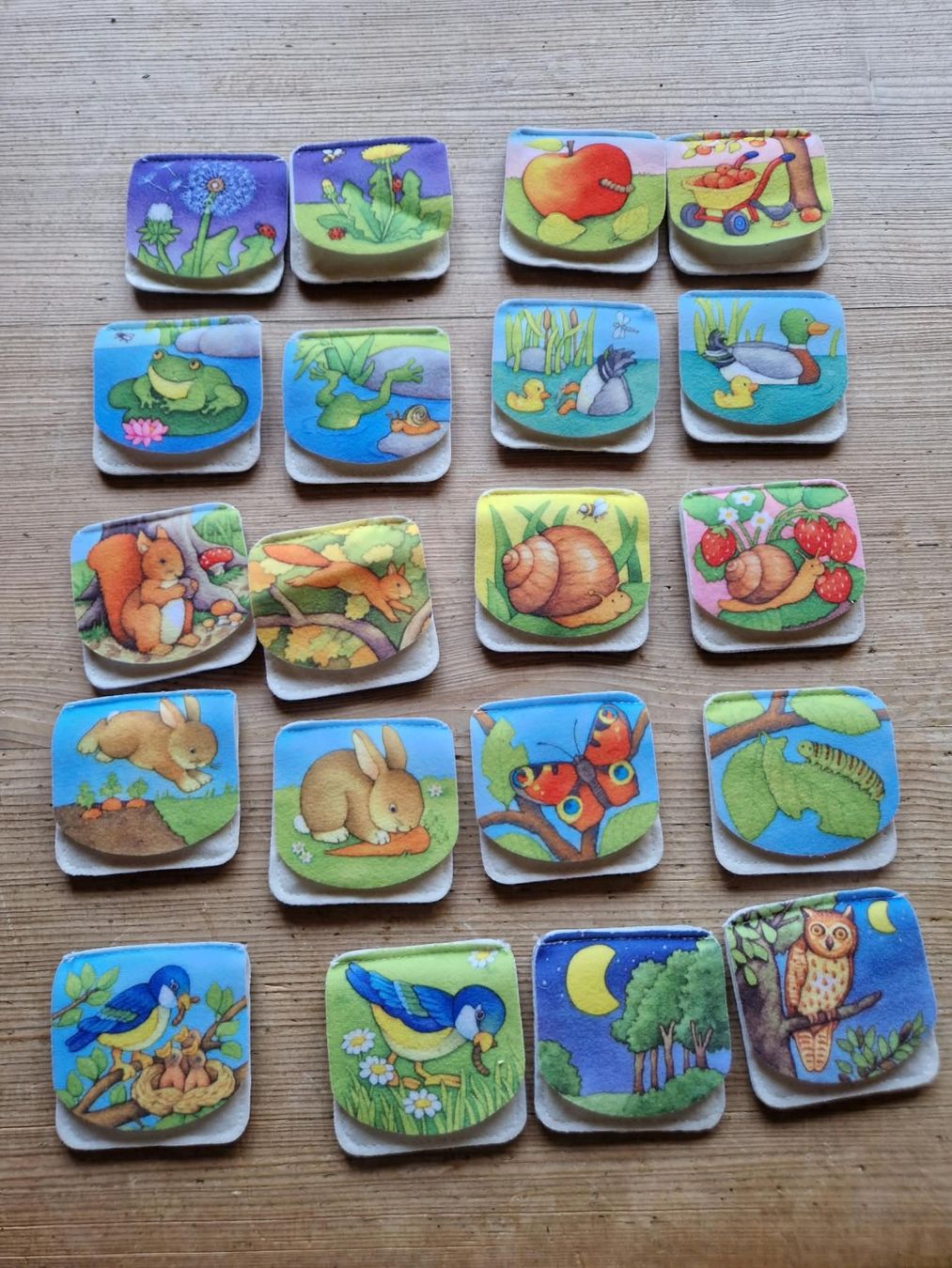 Ravensburger Giochi: Memory aus Stoff – Usato da Aarberg venduto da haramana 1