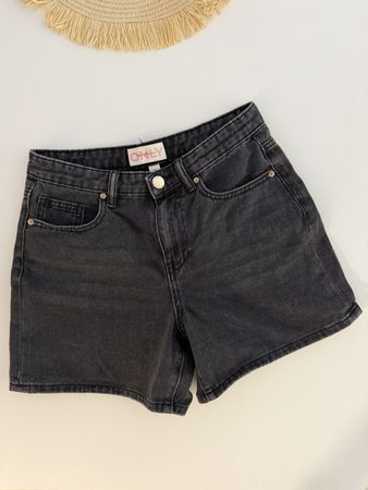 ONLY Denim Shorts Black Size XS