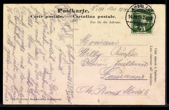 Cartes postales: AK Escholzmatt, Im Winter – D'occasion à Berlin par bartko-reher 1