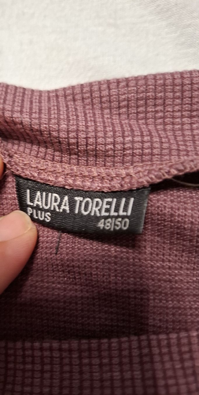 T-shirt: Halbarmshirt Gr. 48, Laura Torelli, mauve – Usato da Urtenen-Schönbühl venduto da nerdgirl 1