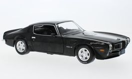 Pontiac Firebird Trans Am 1972 schwarz / weiss      1:18