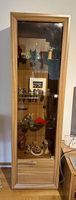Vitrine en bois avec éclairage intérieur  à donner