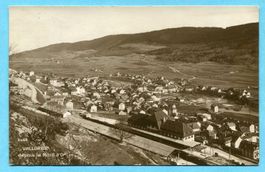 Vallorbe depuis le Mont d'Or 1921