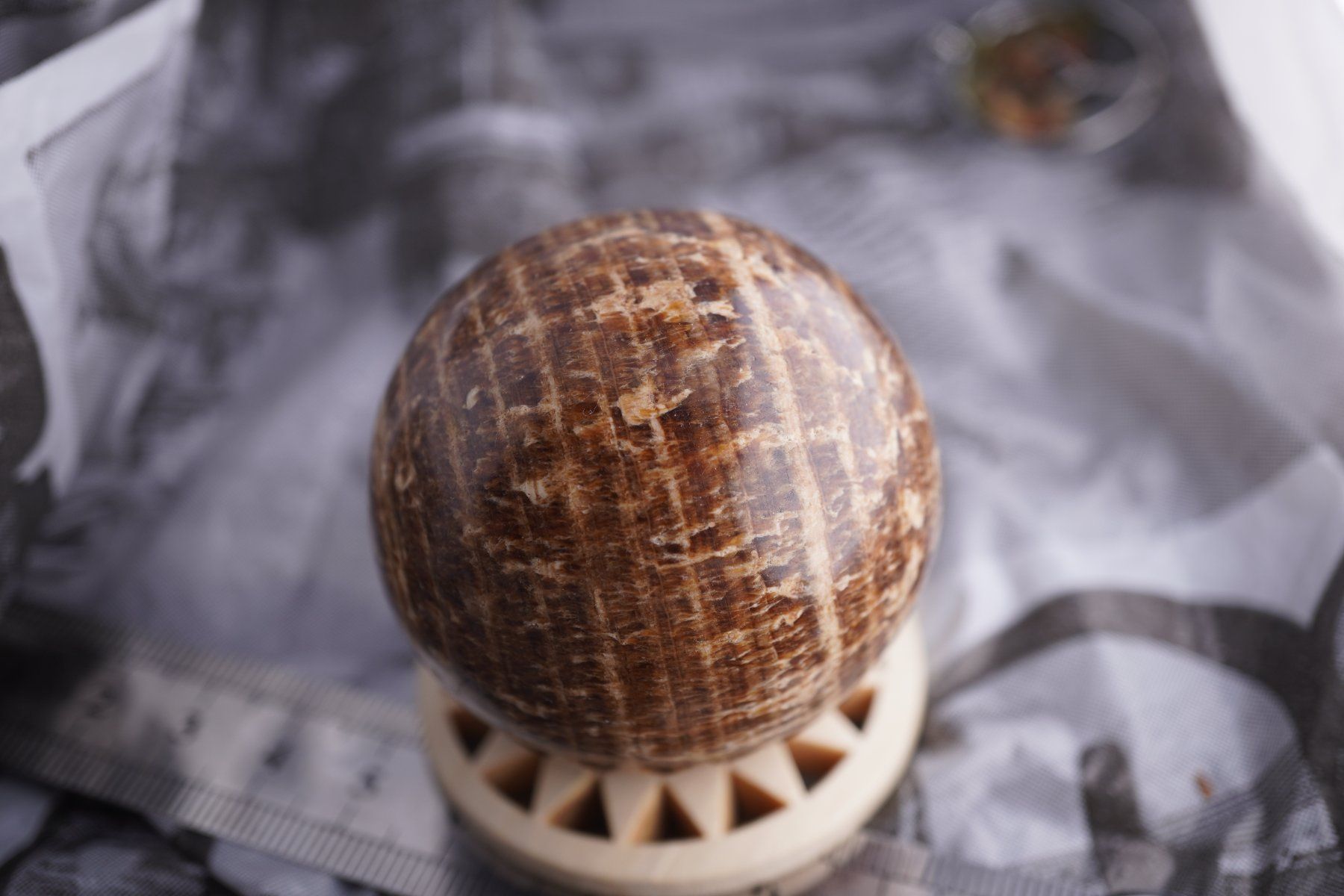 Minerali & Pietre curative: Aragonit      Kugel  Rausverkauf  5cm – Nuovo e nell'imballaggio originale da Eschenbach SG venduto da topstone
