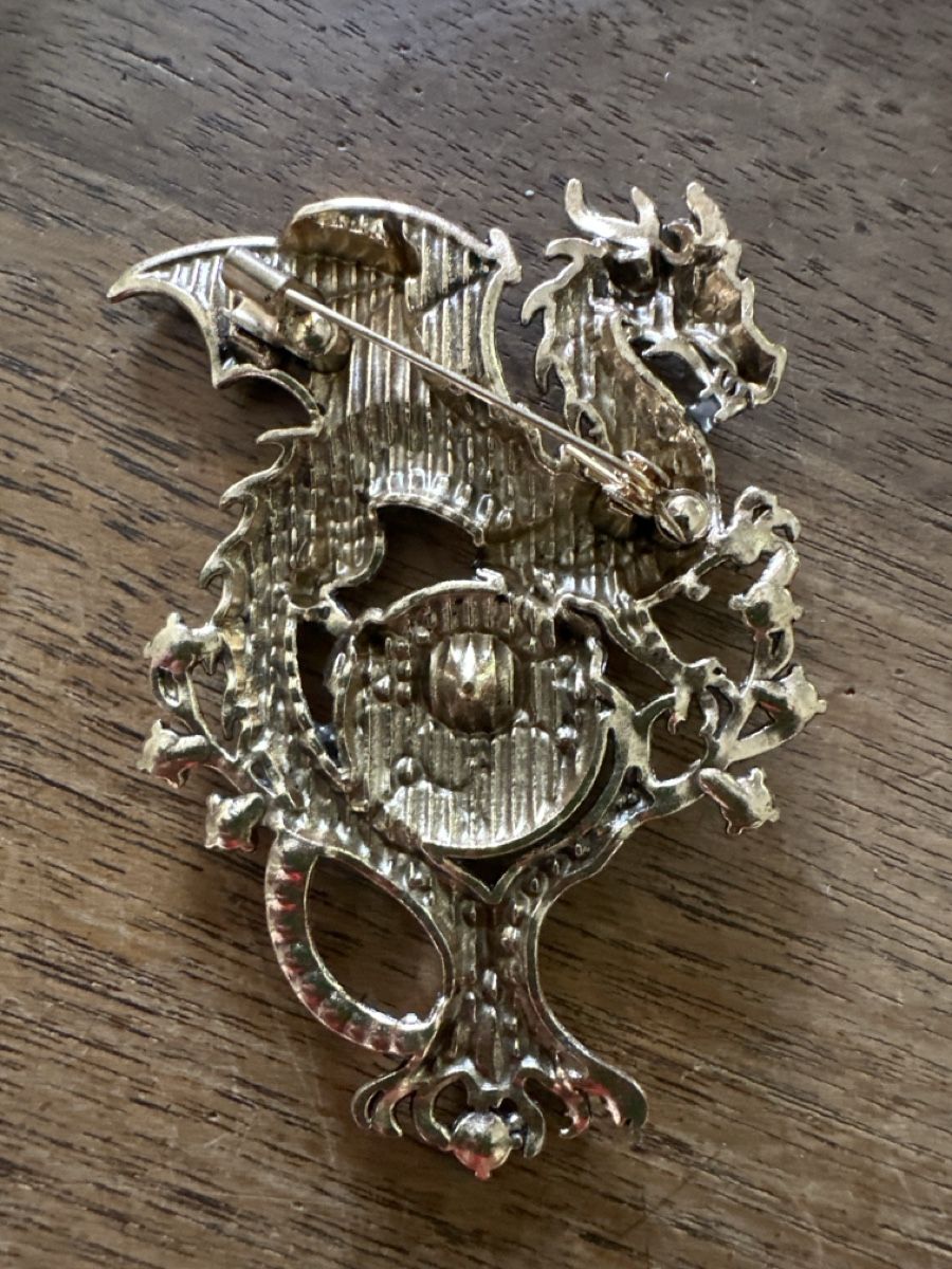 Broches & Aiguilles: Brosche Drachen blau – Neuf (Voir description) à Trüllikon par angela4444 3