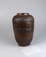 Grosse Ton-Vase