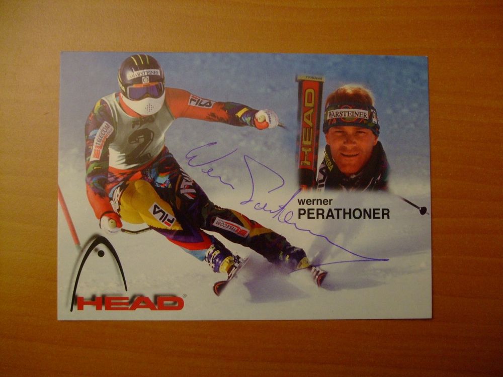 WERNER PERATHONER (ITA) AUTOGRAMMKARTE Kaufen auf Ricardo