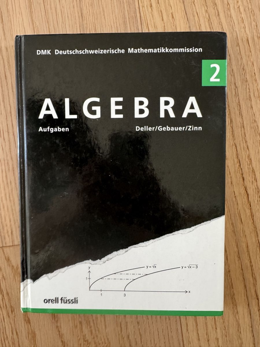 Livres: ALGEBRA Mathematik Aufgabenbuch – D'occasion à Gattikon par melanielu
