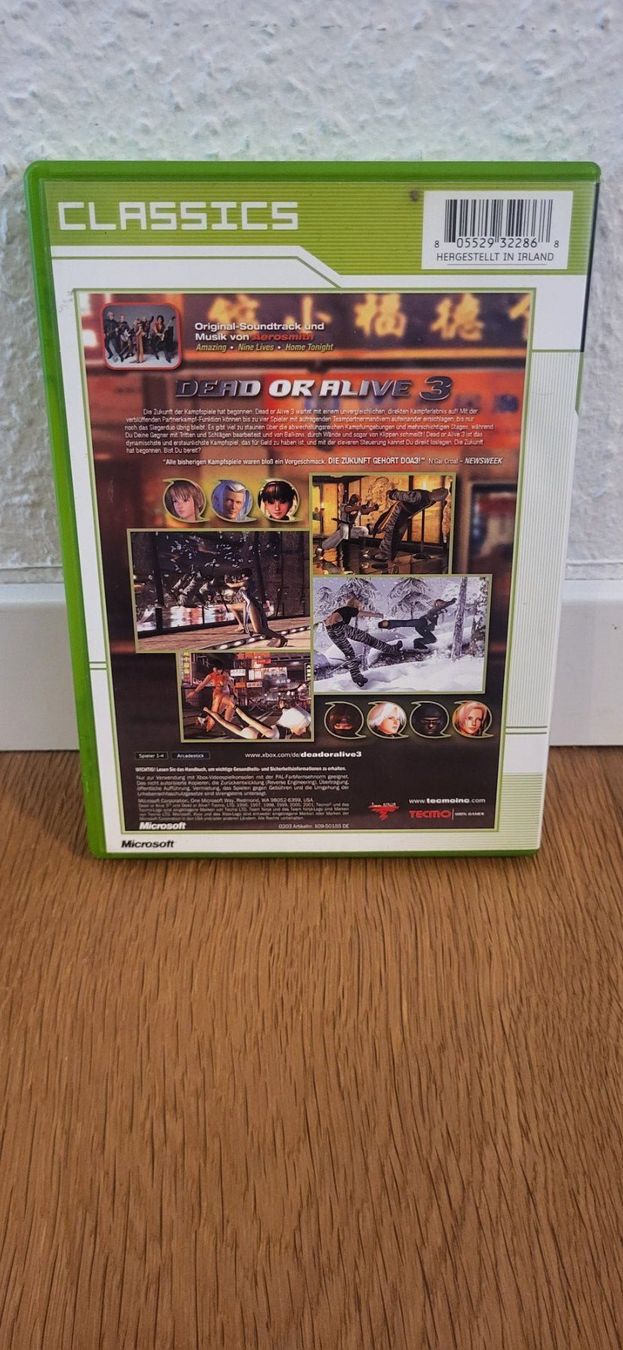 Microsoft Giochi: Xbox - Dead or Alive 3 – Usato da Münsingen venduto da Heroism2010 1