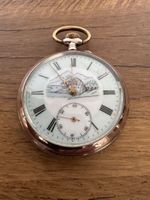 Montre à gousset remontoir cylindre 6 rubis