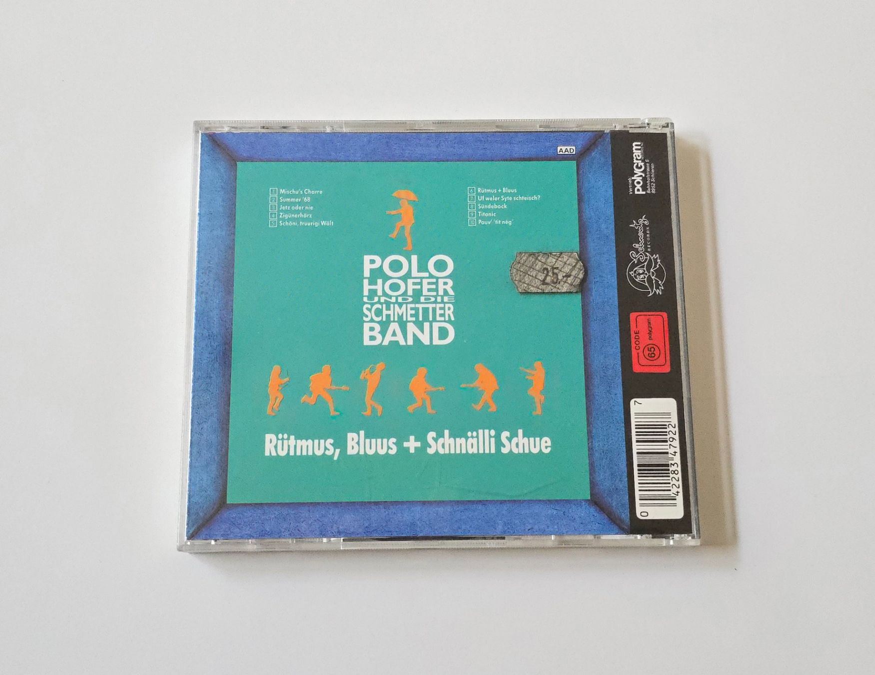 CD: CD Polo Hofer + Die Schmetterband – Usato da Dättlikon venduto da Wundertuete_ 1