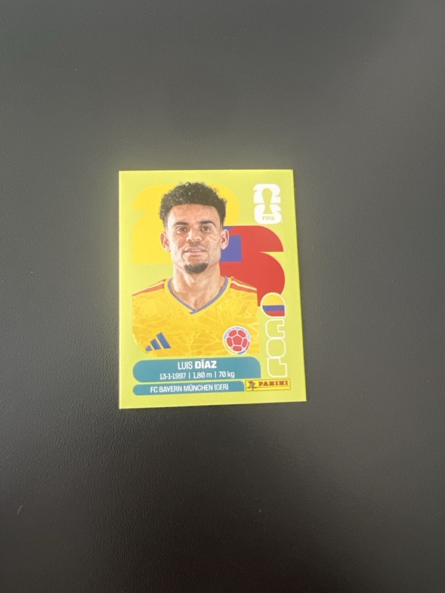 Panini Sammelbilder & Trading cards: Luis Diaz COL 20 Panini WM 2026 – Neu (gemäss Beschreibung) aus Möhlin von fl433