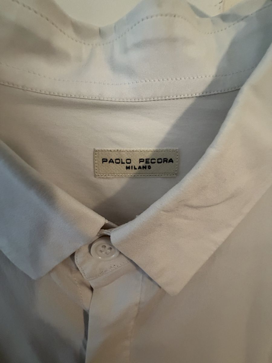 Chemises: Camicia Paolo Pecora bianco 100% cotone – D'occasion à Lugano par can_xdd8 2