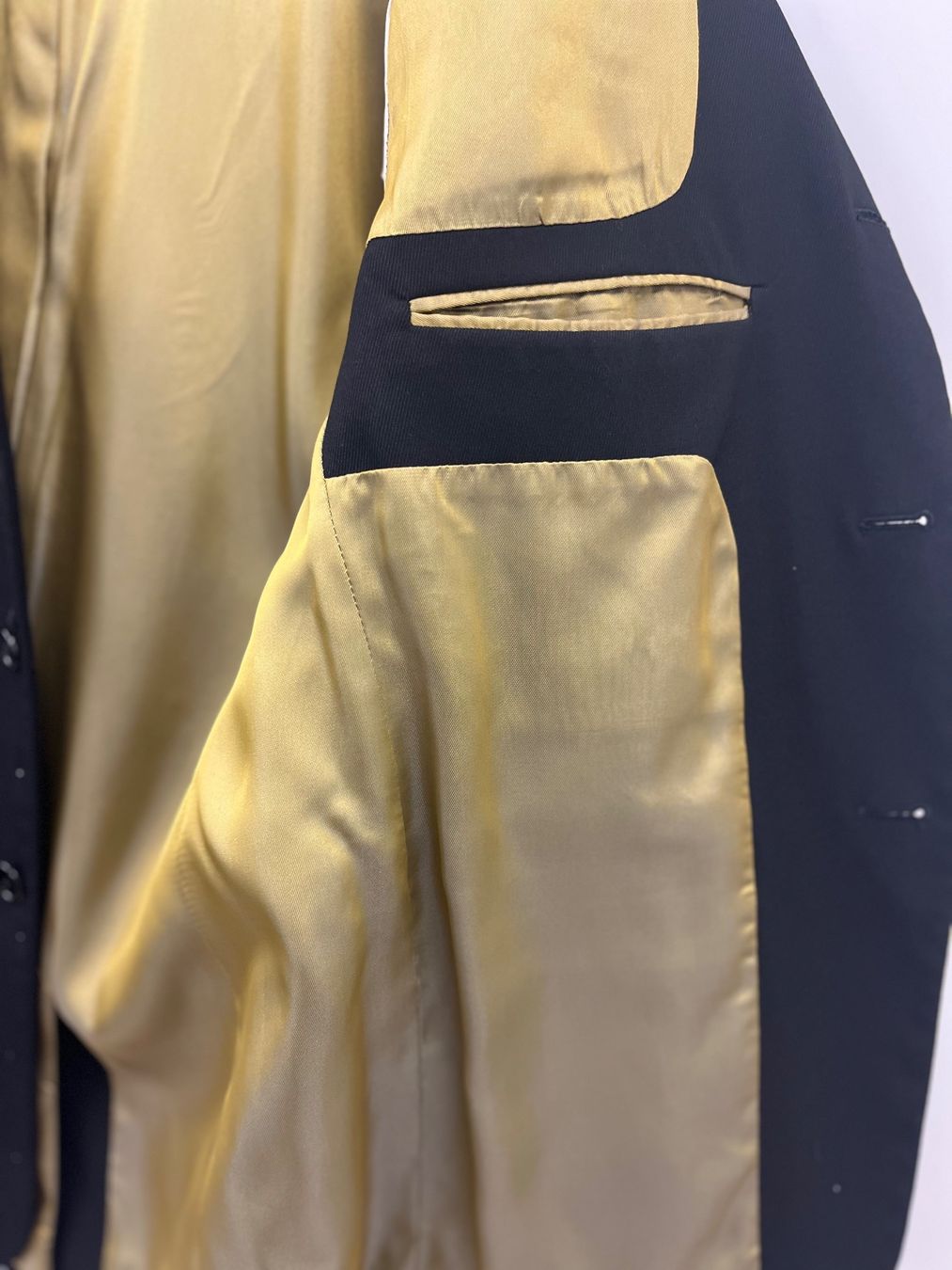 Giacche: Schwarzes Sakko mit Strass, Gazzarini Uomo – Usato da Birrwil venduto da Bruce1968 8