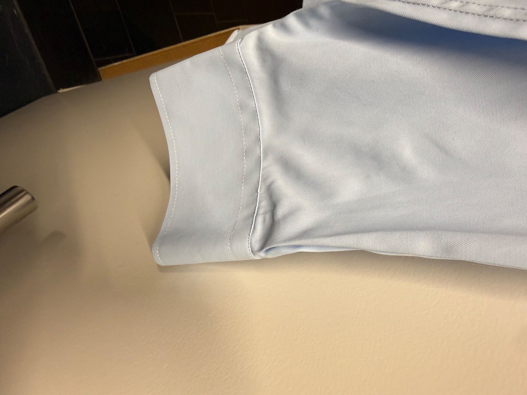 Camicie: Herren Hemd hellblau - klassisch, neu – Nuovo e nell'imballaggio originale da Gutenswil venduto da mangovanille 3