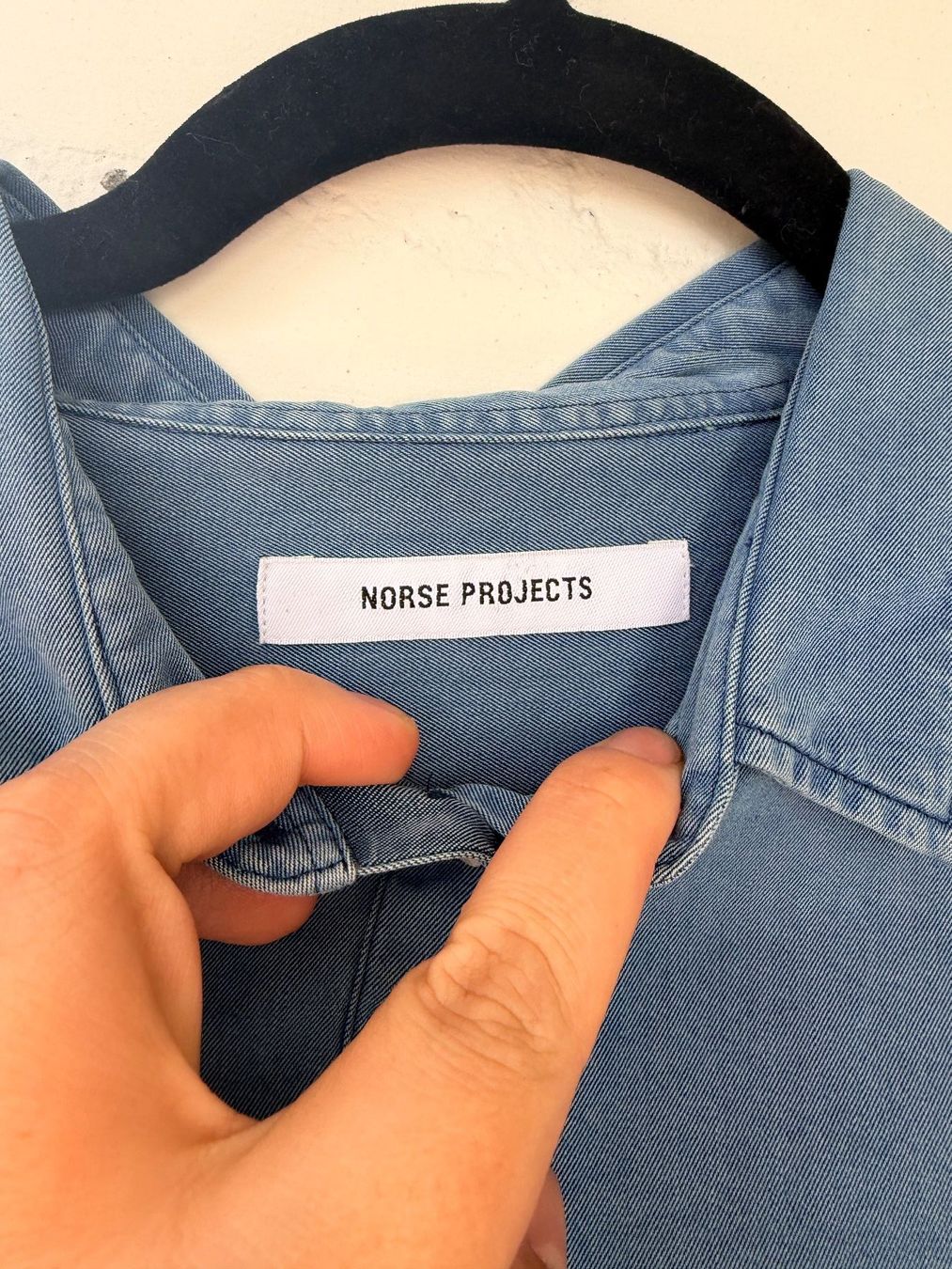Norse Projects Chemisiers: Norse Projects Hemdbluse blau Gr. 40 – Neuf (Voir description) à Brütten par rod_r9tm 1