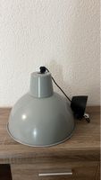 Pendelleuchte Metall grau gebraucht guter Zustand
