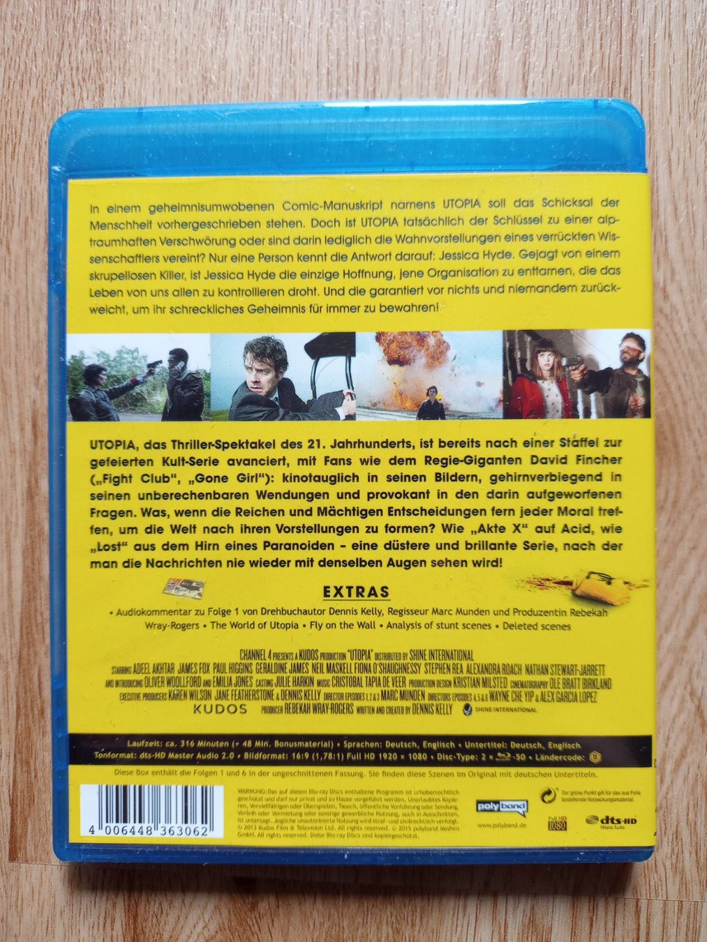 Alle DVDs: Utopia - Staffel 1 - Bluray – Gebraucht aus Spiez von egonolsen 1