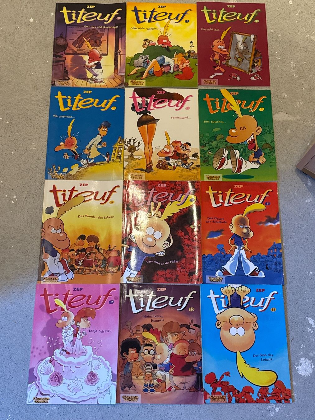 Comics: Titeuf Softcover 0-11 – Gebraucht aus Watt von 12l_wbz5