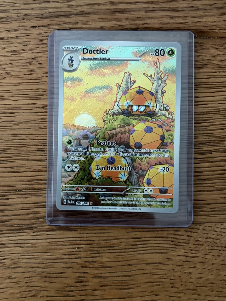 Pokémon Sammelbilder & Trading cards: Pokemon Dottler Illustration rare – Neu (gemäss Beschreibung) aus Aeschi SO von Fran1385