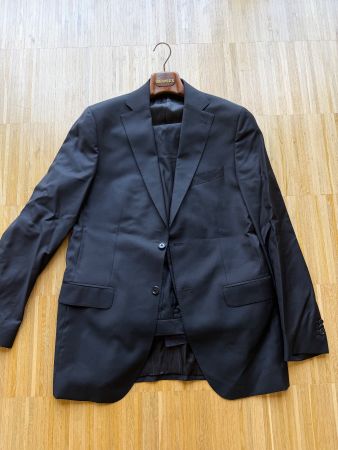 Bernies Suit Anzug Super 110 Schwarz Gr. 102