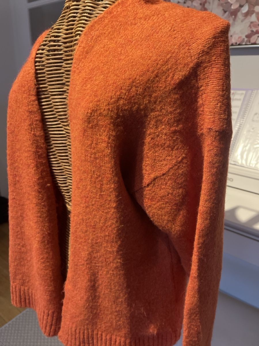 Jacken: Orange Strickjacke von an'ge, M – Gebraucht aus Solothurn von Bobesch08 2