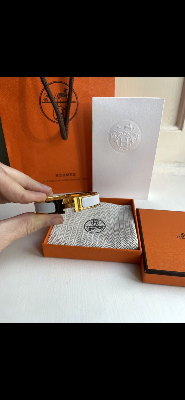 Hermès Bracciali & Braccialetti: Hermes H clic – Usato da Lausanne venduto da fashionistagirlie 2