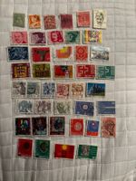 Konvolut Helvetia Briefmarken Vintage Schweiz