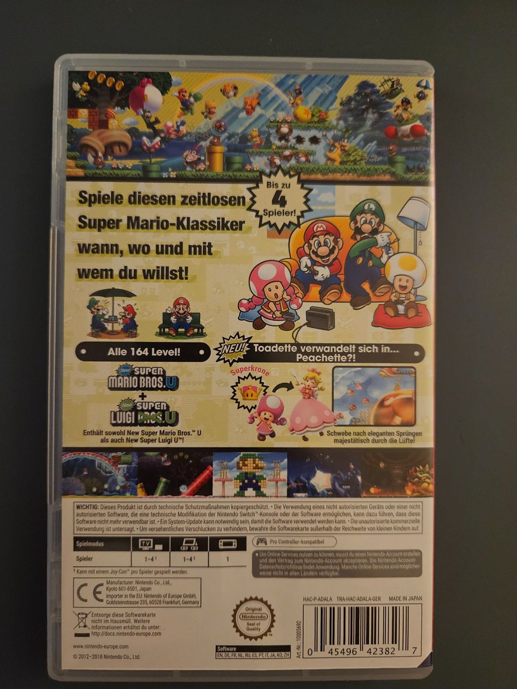 Nintendo Spiele: New Super Mario Bros U Deluxe – Gebraucht aus Zürich von simi17 1