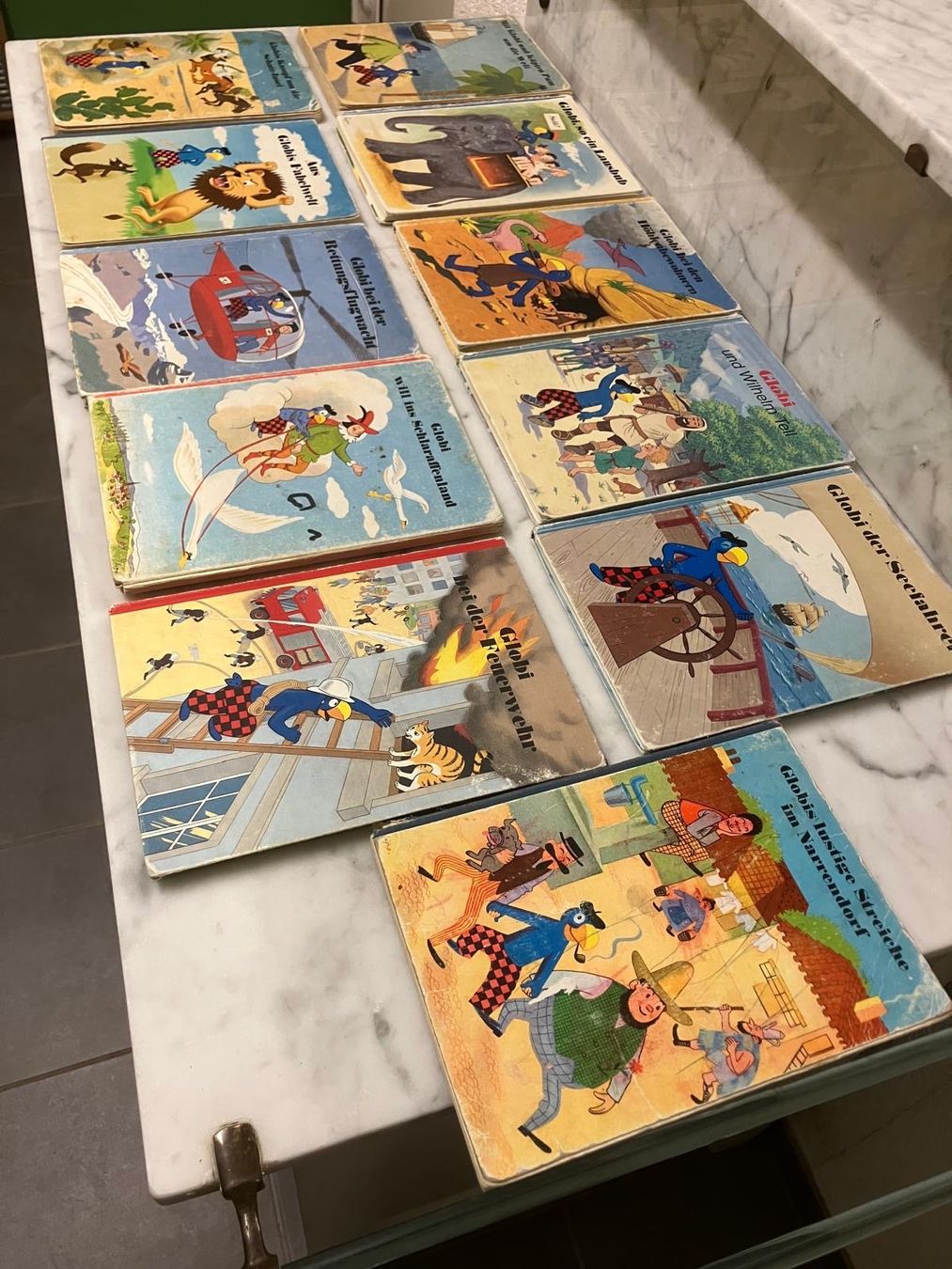Comics: 11 Stück Globi-Bücher, Globi, Comics – Gebraucht aus Regensdorf von 7ws8 4