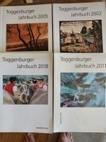 Toggenburger Jahrbücher: 2002, 2005, 2011, 2018  ev. einzeln